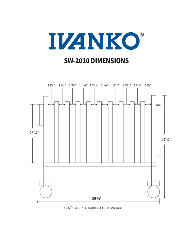 HEAVY-DUTY RACK FOR HEX DUMBBELLS | SW-2010-RK