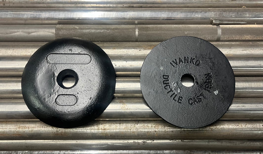 End Plates for Fixed Weight Dumbbells - Scratch & Dent