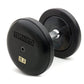 Ivanko 22.5 Fixed Dumbbell Set - Rubber-Encased Cast-Iron Plates w/ Rubber End Plates | RUB/EPR