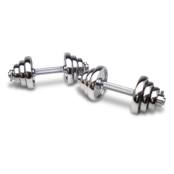 Best 45lb. Dumbbell Set, Chrome