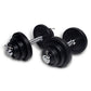 Rubber-Encased Adjustable Weight Dumbbell Set | RUBIMO-45